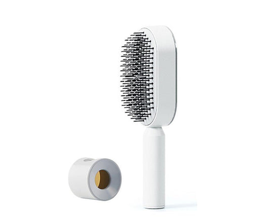 Self Cleaning Hair Brush - Noveltify